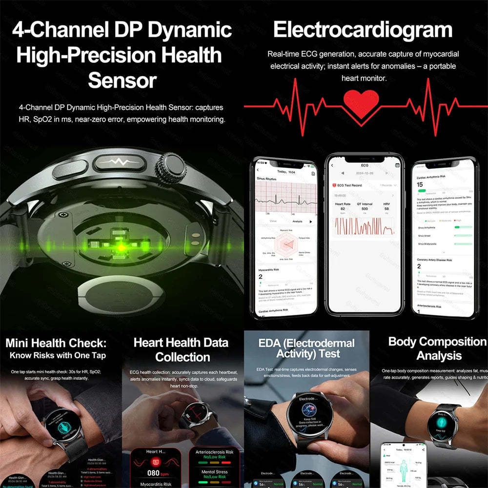 Smart Health Watch for Men