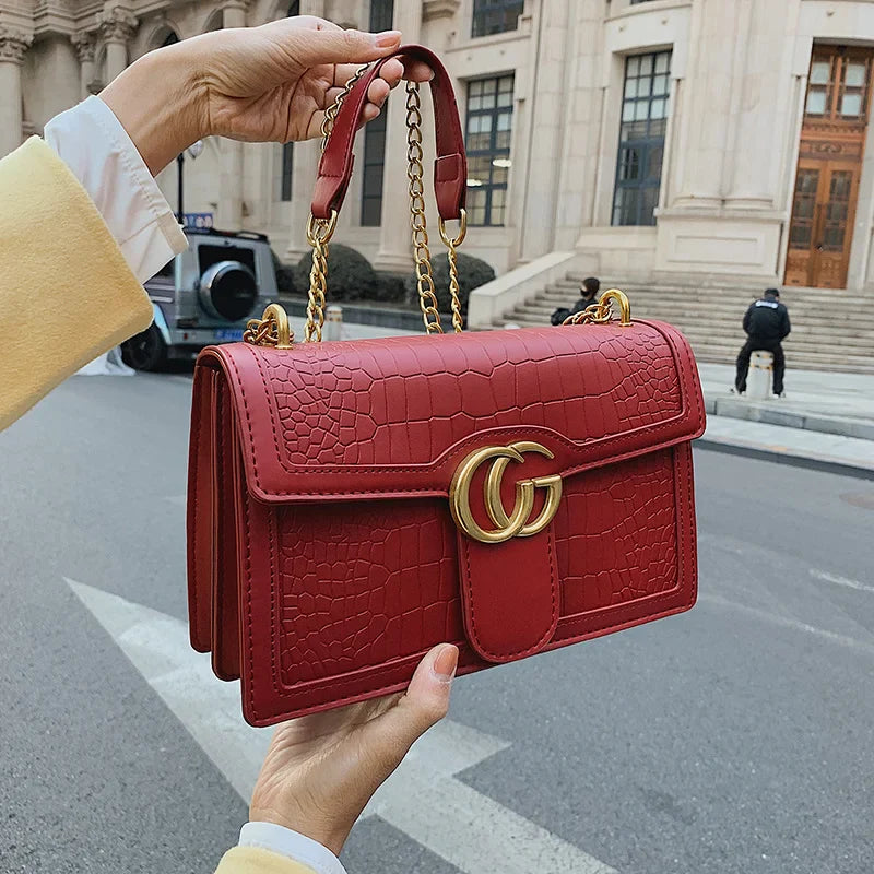 Designer Inspired Chain  Bag