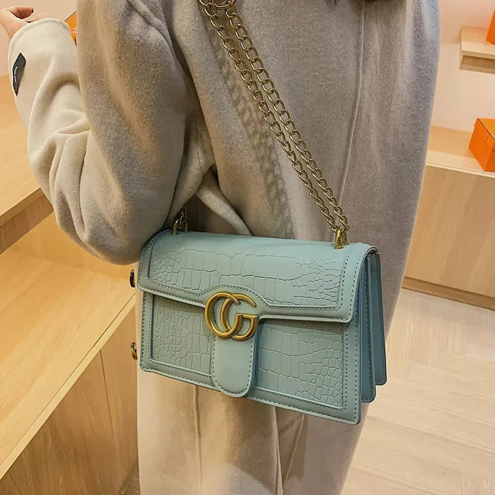Designer Inspired Chain  Bag
