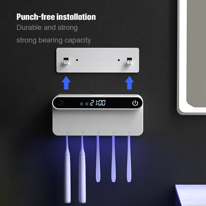 Magic Clean Toothbrush Station