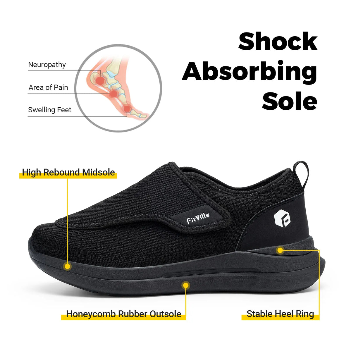 Comfort Steps Wide Shoes