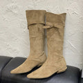 Vintage Chic Knee-High Boots
