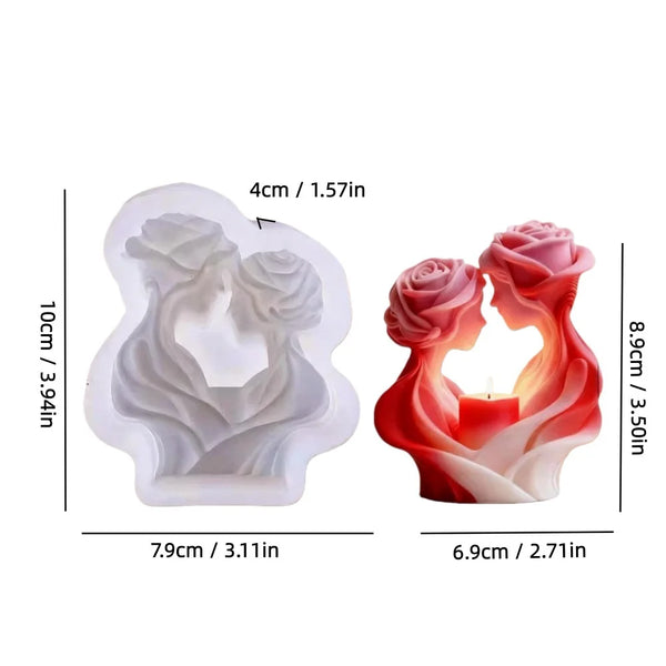 Romantic Angel Candle Mold