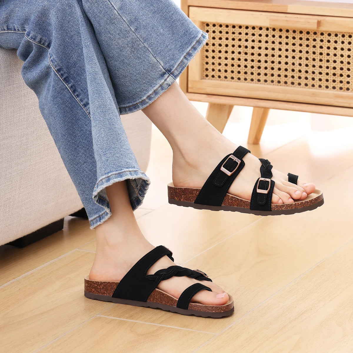 Summer Cork Comfort Sandals
