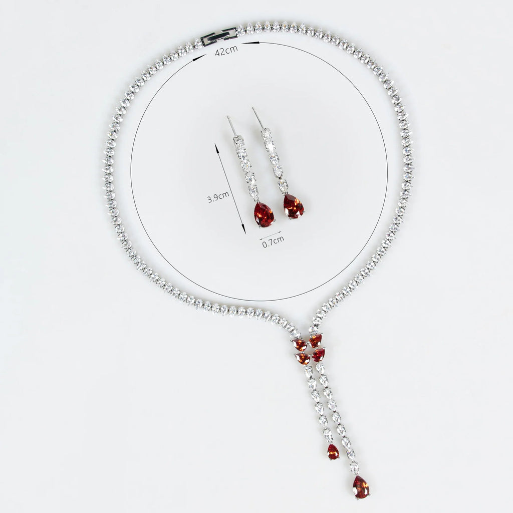 Chic Teardrop Jewelry Set