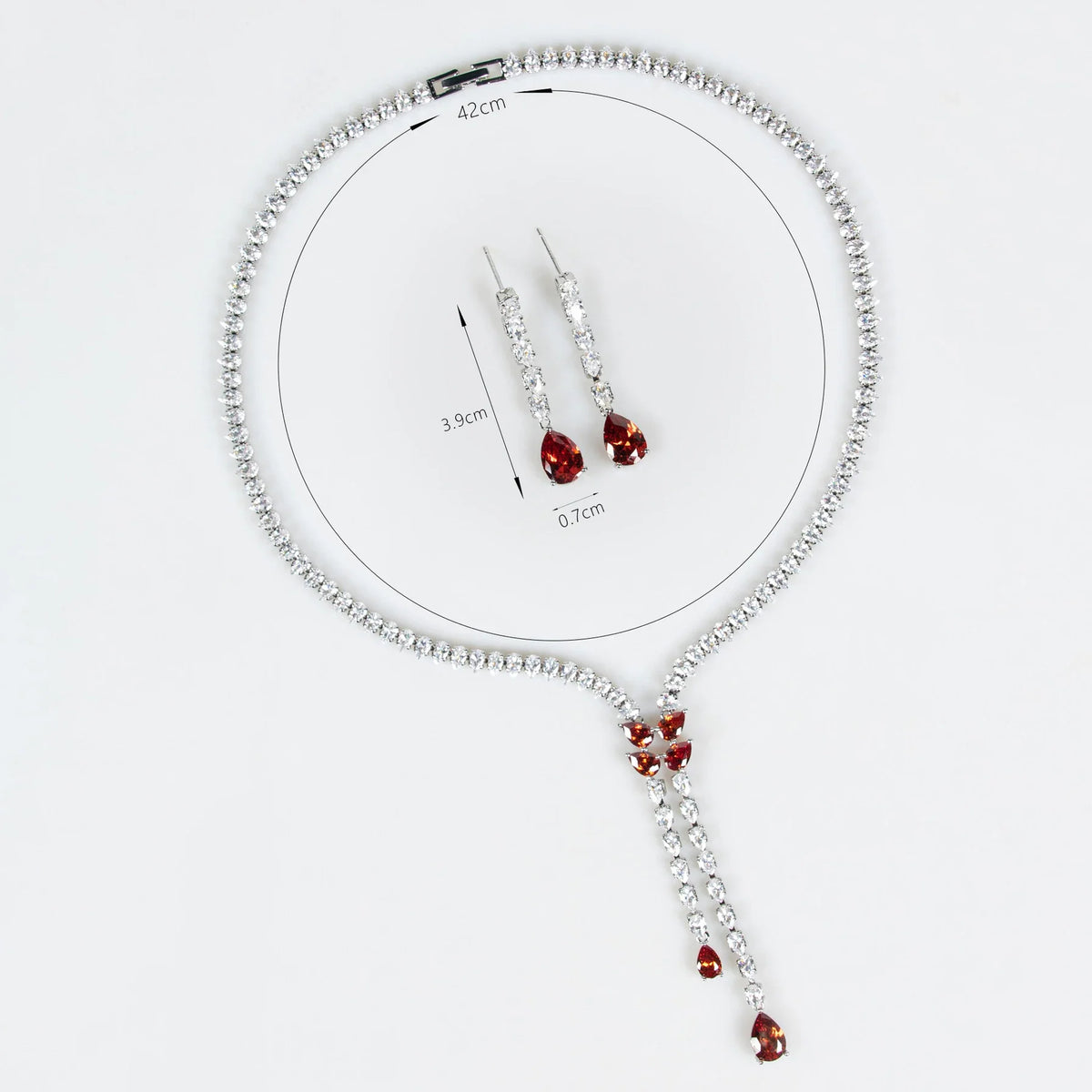 Chic Teardrop Jewelry Set