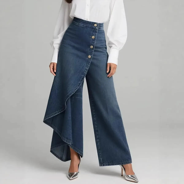 Stylish Wide-Leg Fashion Pants