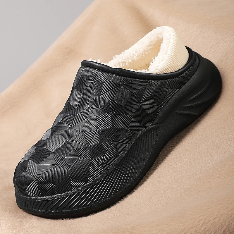 Cozy Men's Winter Clogs