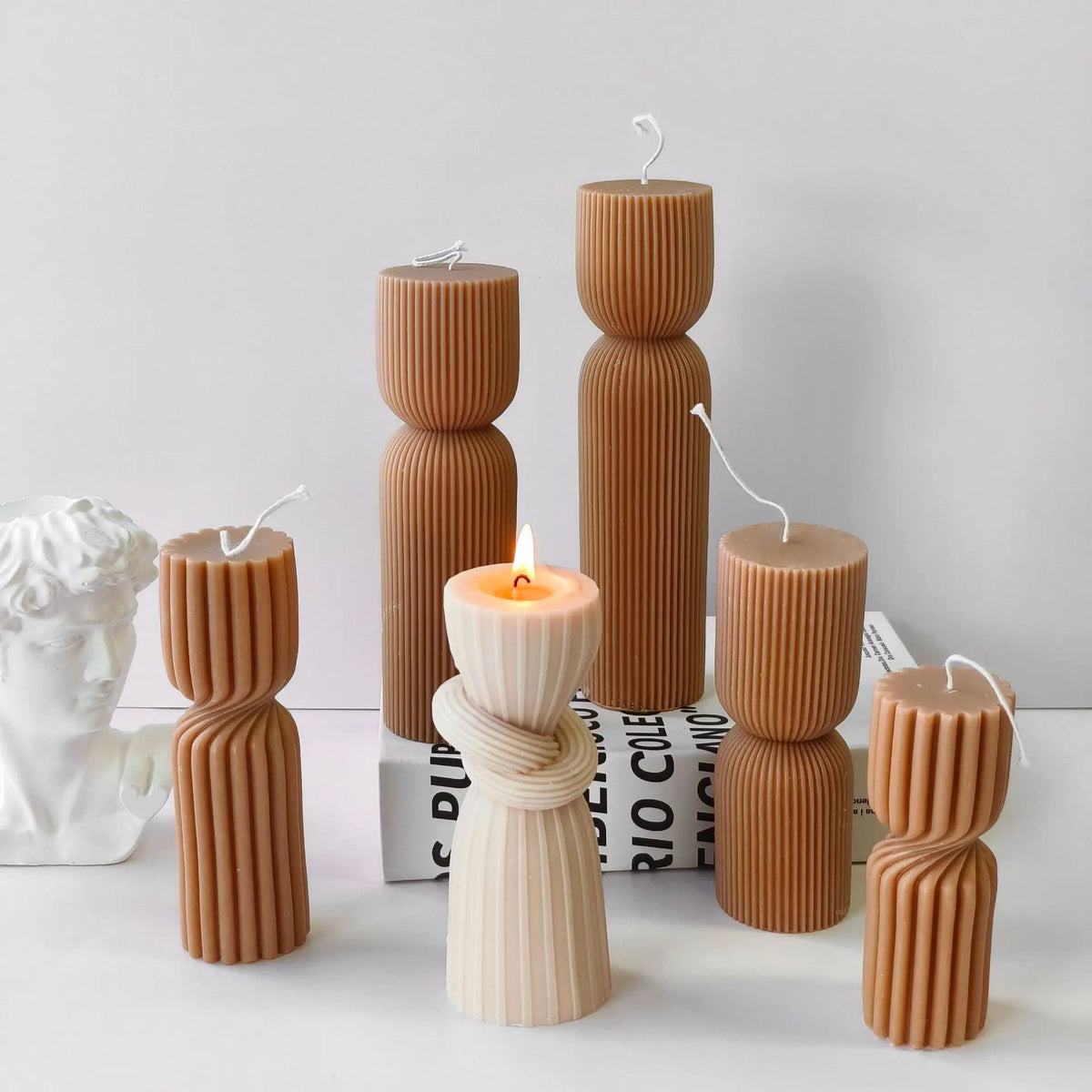 Elegant Aroma Candle Mold