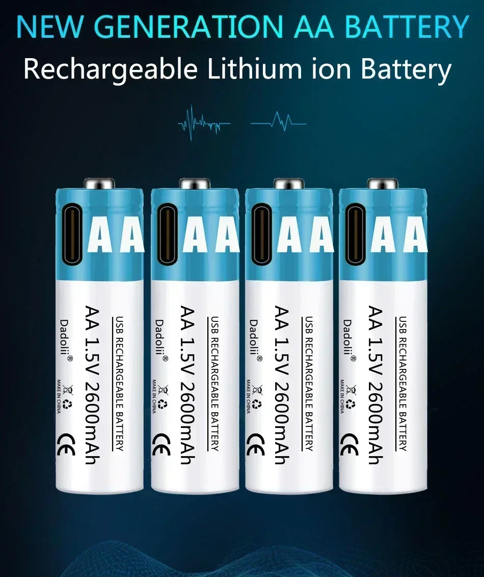 PowerBoost USB Rechargeable Batteries