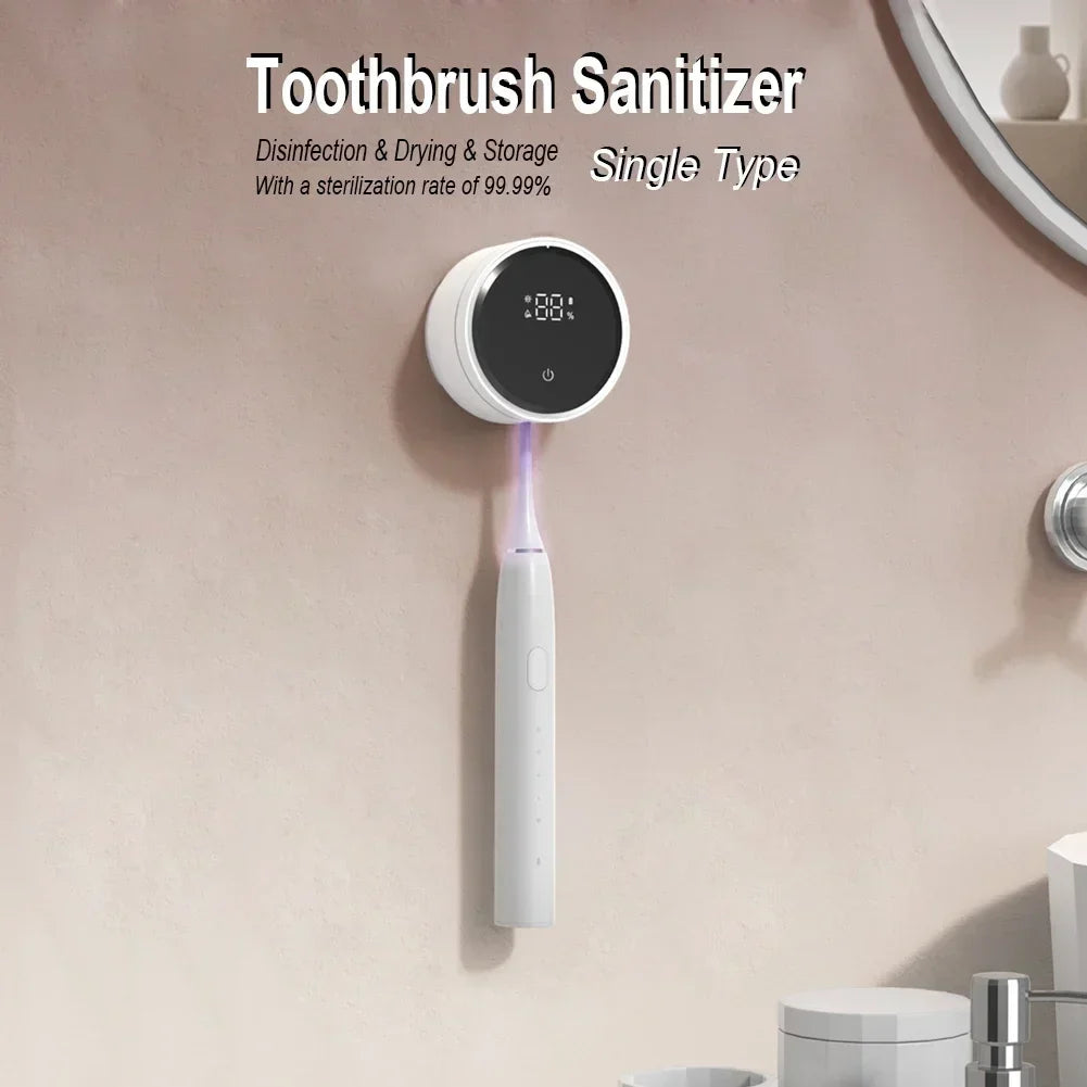 Smart Toothbrush Sanitizer Case
