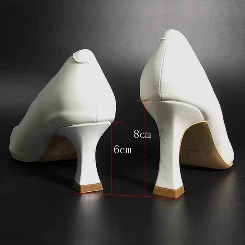 Elegant Women's Leather Pumps