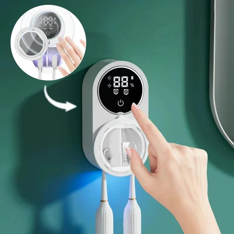 Smart Wall Toothbrush Organizer