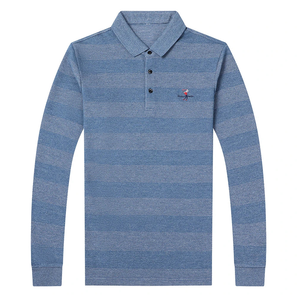 Stylish Striped Polo Shirt