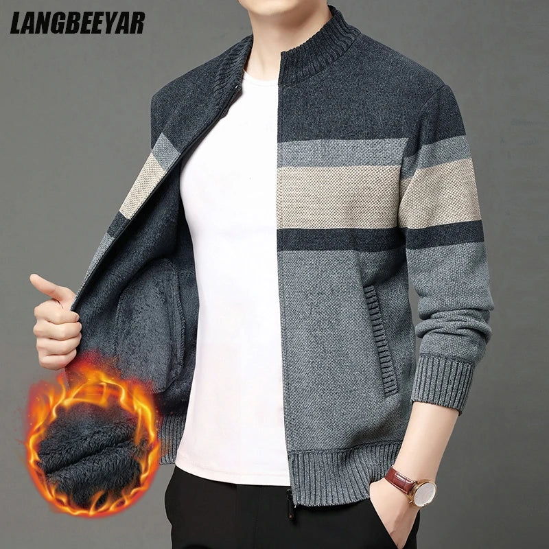 Warm Chenille Men's Jacket