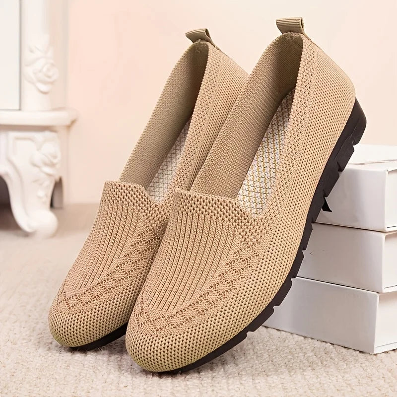 Comfy Knit Loafers for Women