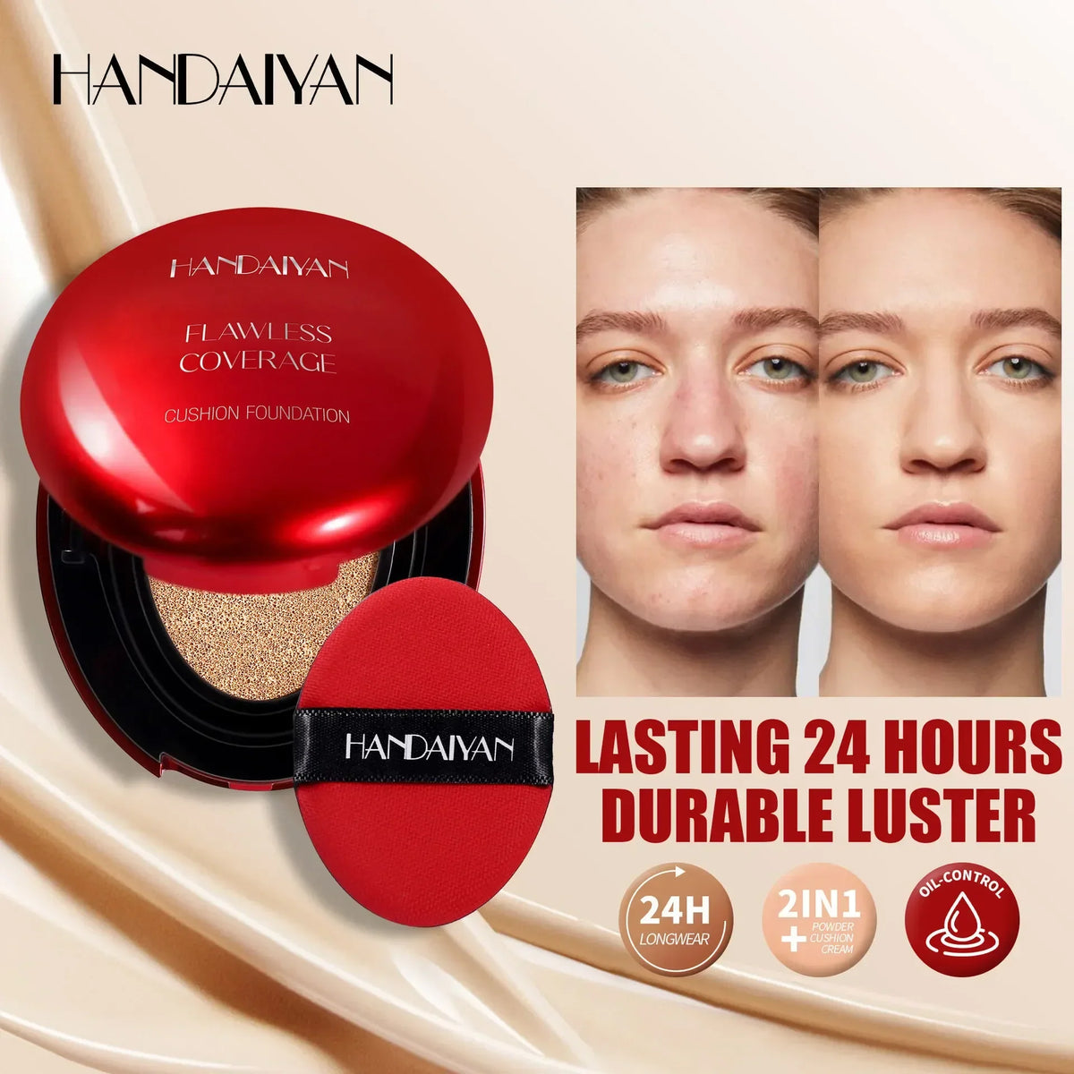 Radiant Glow Air Cushion Foundation