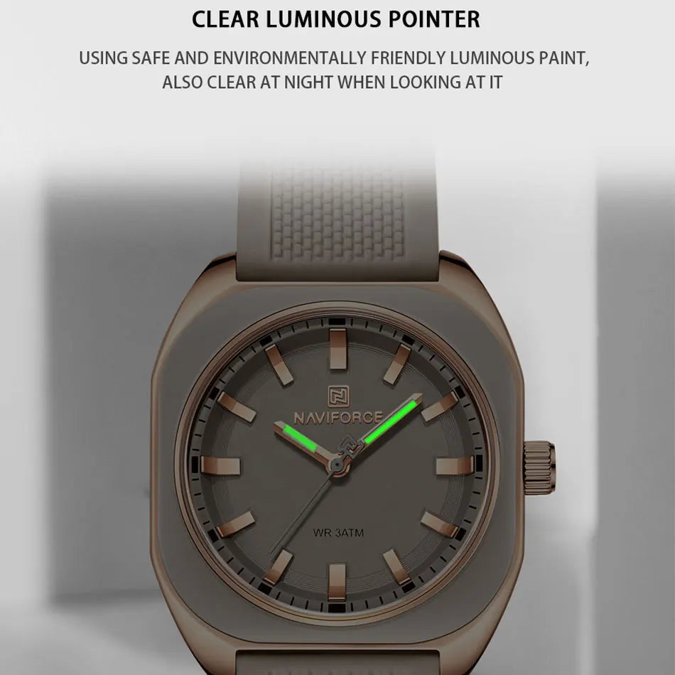 Elegant Women's Silicone Watch