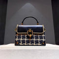 Classic Plaid Crossbody Bag