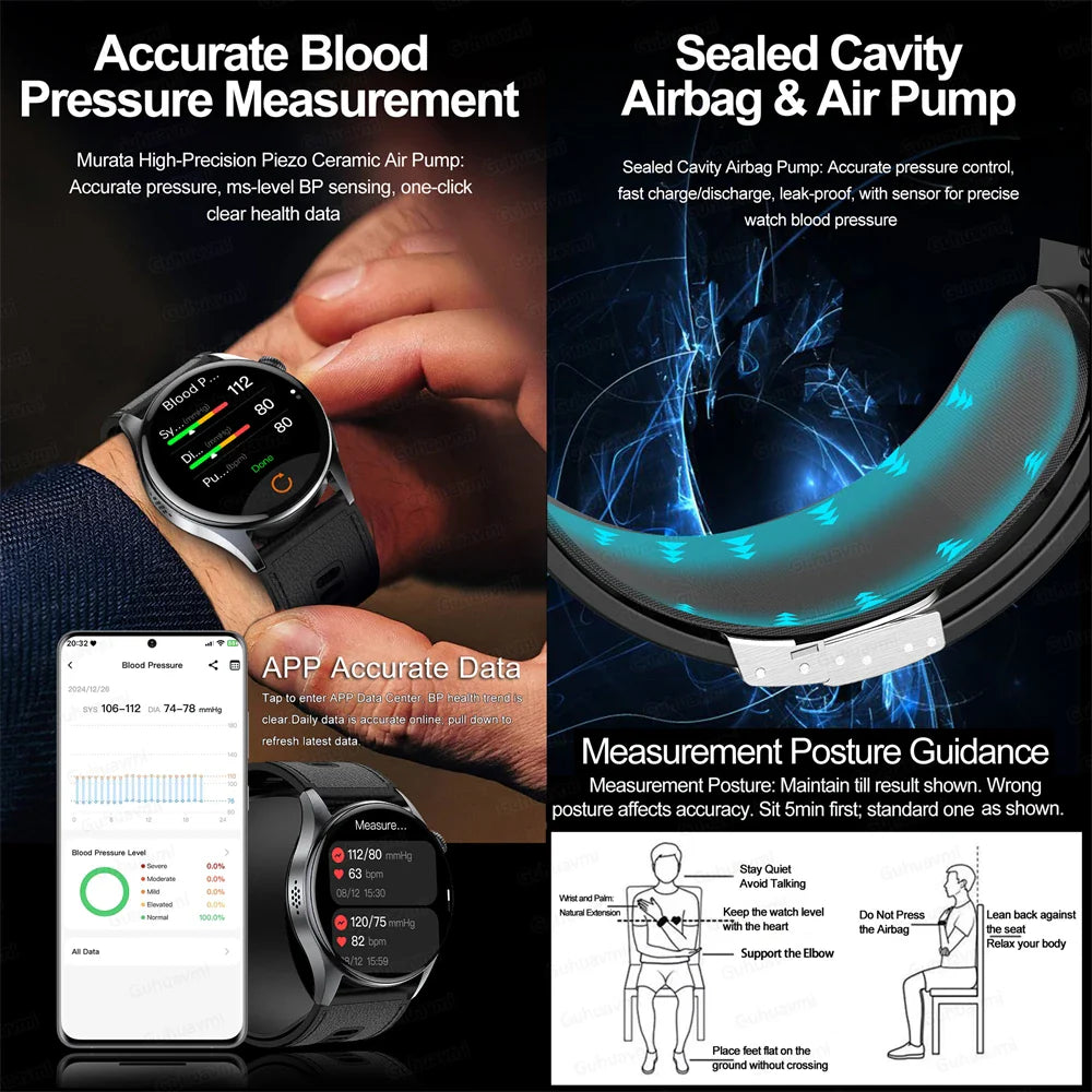 Smart Health Watch for Men