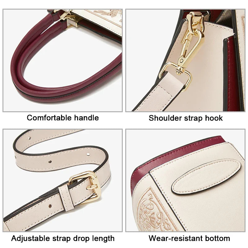 Elegant Silk Scarf Tote Bag