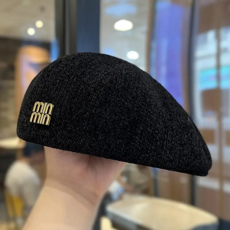 Y2K Cozy Knit Beret