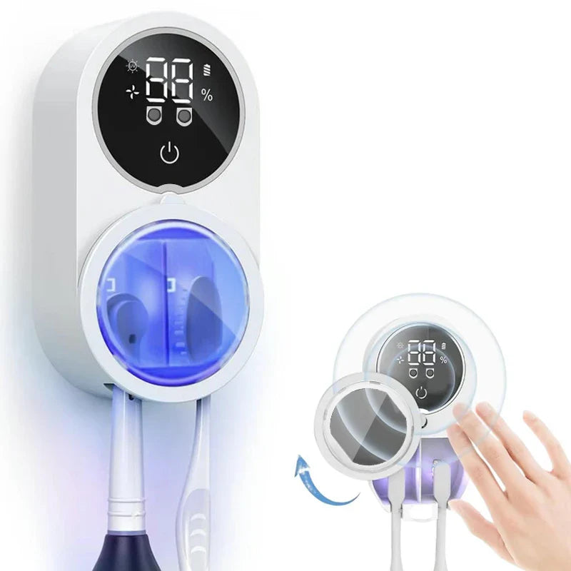 Smart Wall Toothbrush Organizer