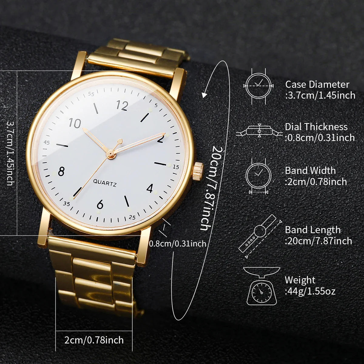 Elegant Women's Watch Set