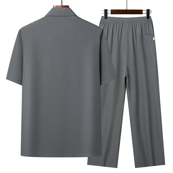 Comfort Fit Grandpa Shirt Set