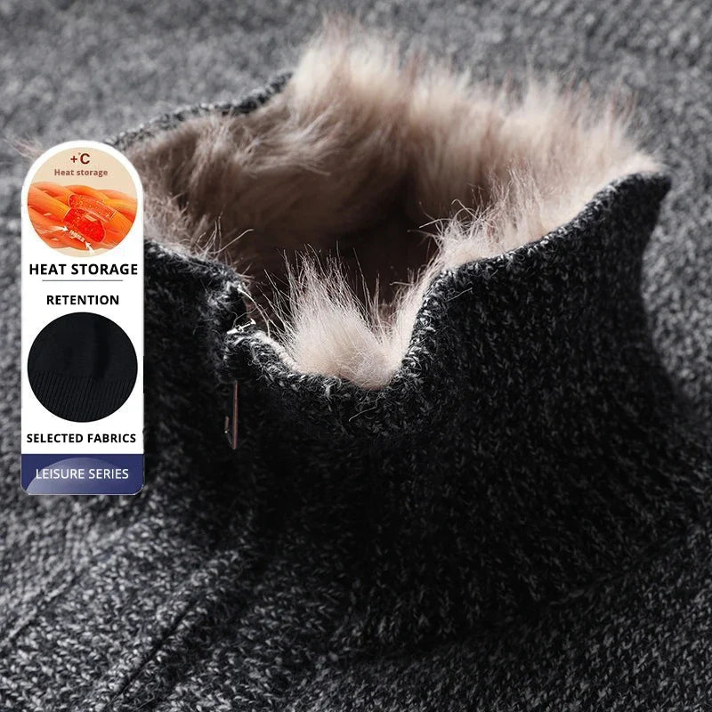 Cozy Men's Fur-Lined Parka