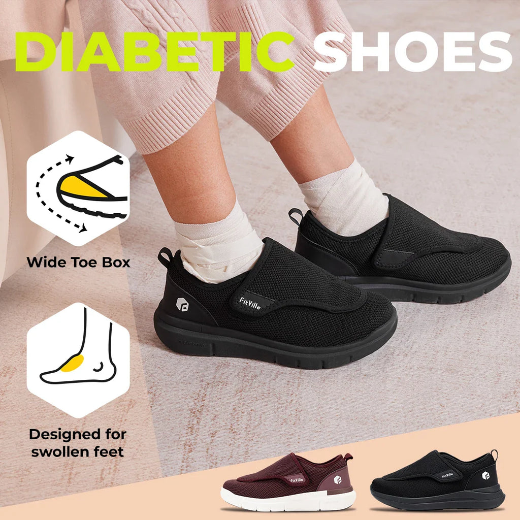 Comfort Steps Wide Shoes – Premium